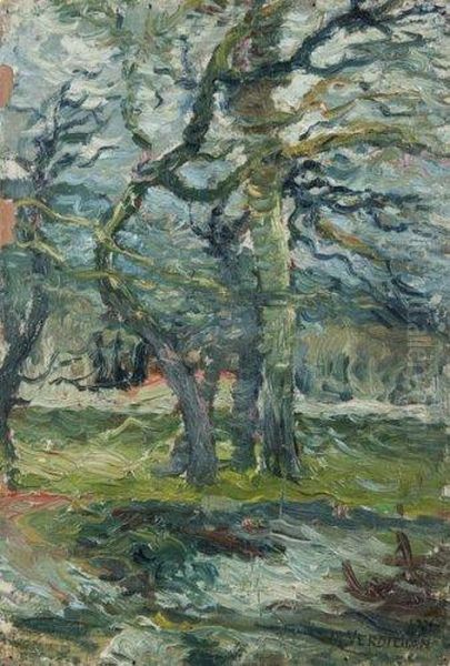 Paysage Aux Grands Arbres - view 1