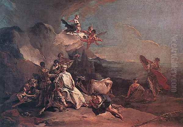 The Rape of Europa c. 1725 - view 1