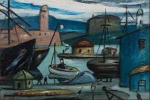 Le Port De Marseille by Louis-Mathieu Verdilhan