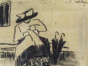 Elegante Au Parapluie