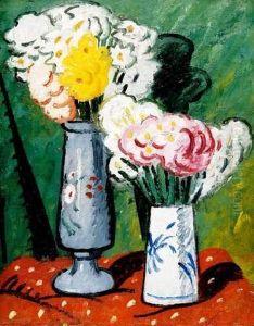 Deux Bouquets De Fleurs