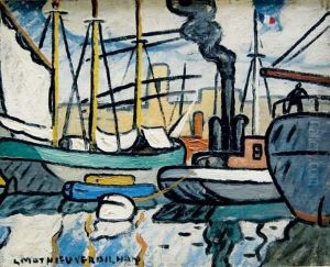Le Port De Marseille by Louis-Mathieu Verdilhan