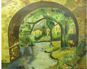 Paysage Des Cevennes by Louis-Mathieu Verdilhan