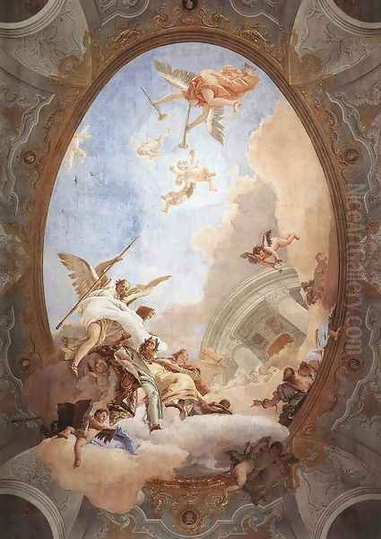 Allegory of Merit Accompanied by Nobility and Virtue - view 1