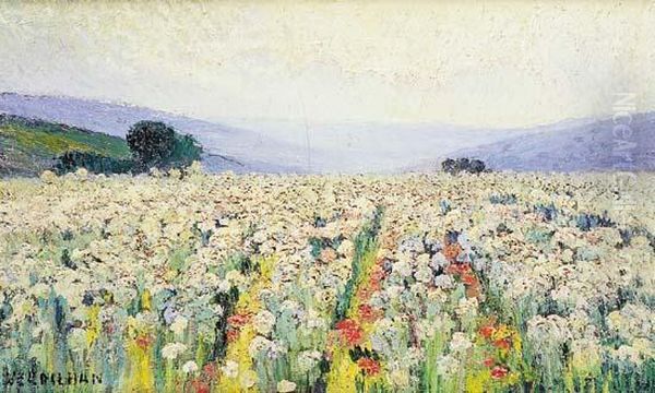 Le Champ De Fleurs. - view 1