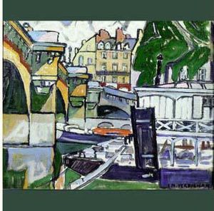 Paris, Le Pont Neuf by Louis-Mathieu Verdilhan