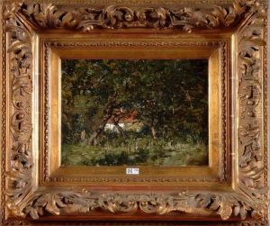 Fermette En Foret by Isidore Verheyden