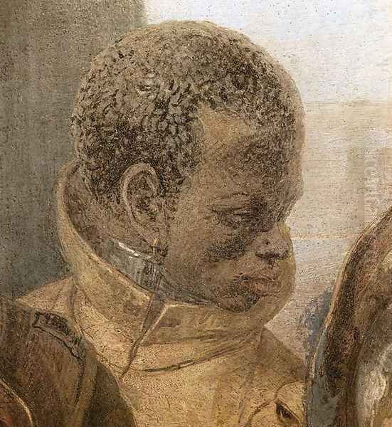 The Banquet of Cleopatra (detail-5) 1746-47 - view 1
