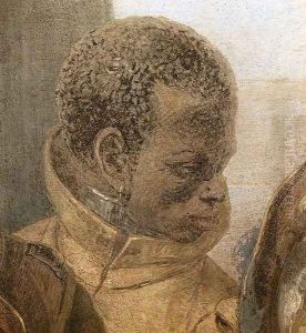 The Banquet of Cleopatra (detail-5) 1746-47