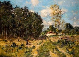 Rammasseuse De Bois Mort Dans Un Paysage Rammasseuse De Bois Mort Dans Un Paysage