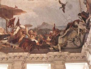 Apollo and the Continents (America, right-hand side) 1752-53