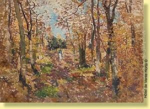 Clairiere Avec Cavalier