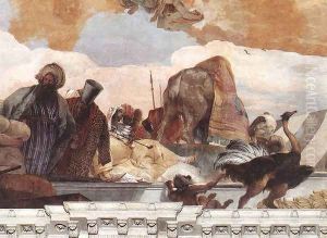 Apollo and the Continents (Africa, left-hand side) 1752-53