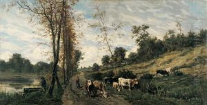 Landscape With Shepherdess Landscape With Shepherdess