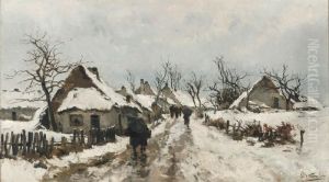 Neige A La Hulpe by Isidore Verheyden