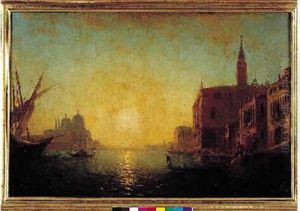 Venise, Le Grand Canal by Isidore Verheyden