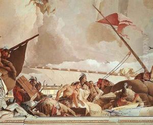 America, detail of Glory of Spain