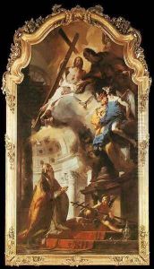 Pope St Clement Adoring the Trinity 1737-38