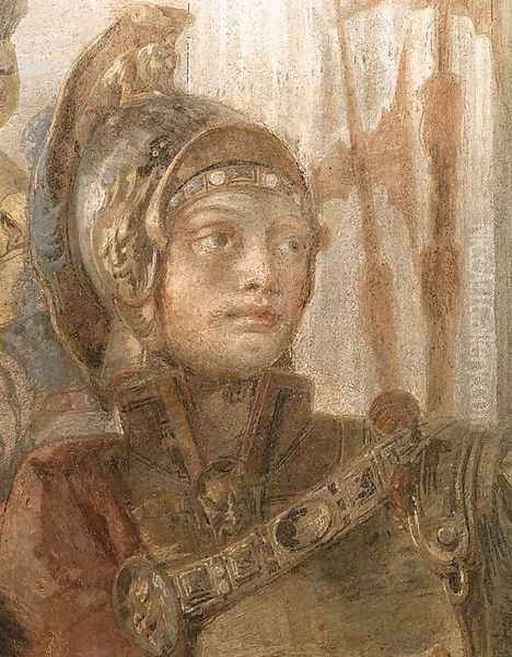 The Banquet of Cleopatra (detail-1) 1746-47 - view 1