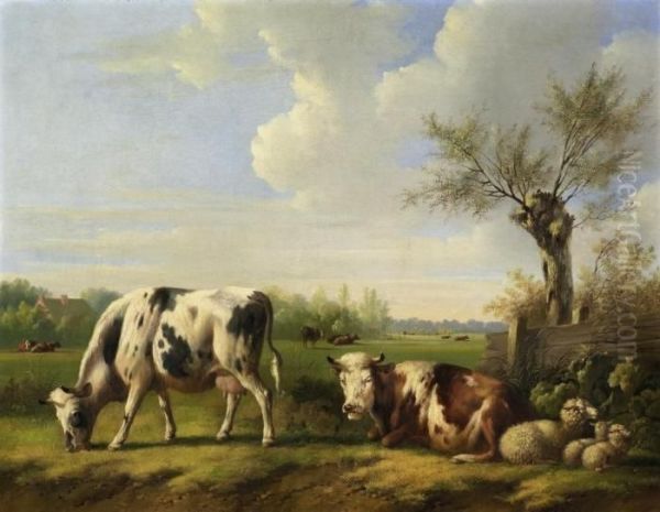 Cattle On The Meadows - view 1
