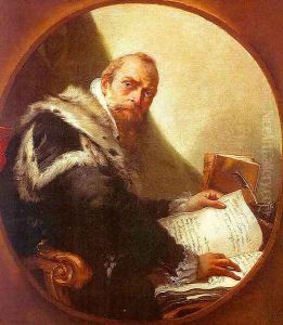Portrait of Antonio Riccobono 1743-45 by Giovanni Battista Tiepolo