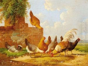 Poultry by Albertus Verhoesen