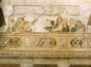 The Banquet of Cleopatra (detail-3) 1746-4 by Giovanni Battista Tiepolo