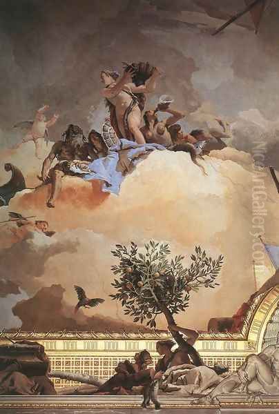Glory of Spain (detail-3) 1762-66 - view 1