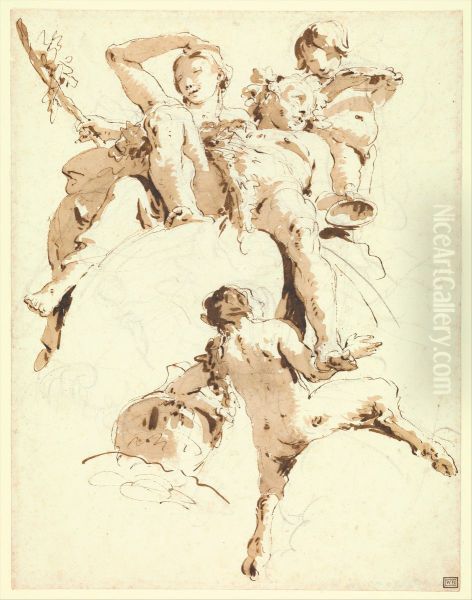 Bacchus and Ariadne - view 1