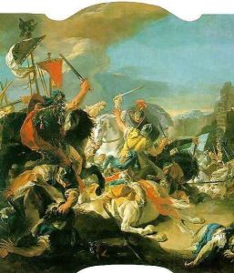 Battle of Vercellae by Giovanni Battista Tiepolo