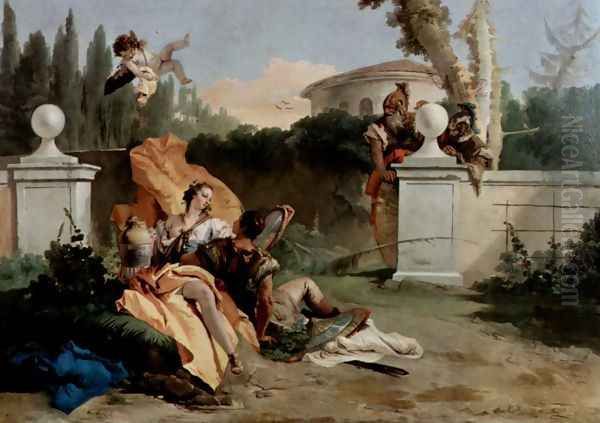 Rinaldo and Armida, Ubaldo and Carlo - view 1
