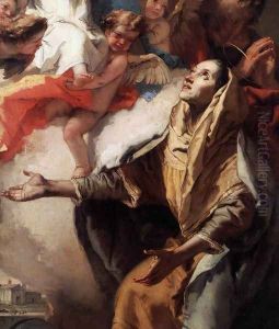 The Vision of St Anne (detail) 1759 by Giovanni Battista Tiepolo