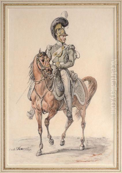 Homme A Cheval - view 1