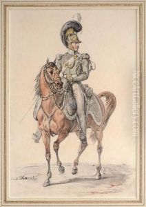 Homme A Cheval by Carle Vernet