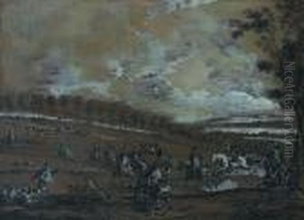 Scene De Chasse A Courre - view 1