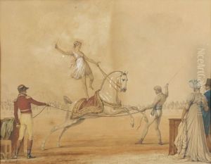 Exercice De Franconie No. 1 by Carle Vernet