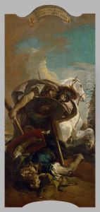 Eteokles and Polyneikes by Giovanni Battista Tiepolo