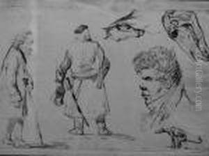 Etude De Personnages Et D'animaux