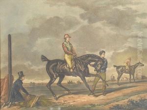 Cheval De Course Au Moment Du Depart by Carle Vernet