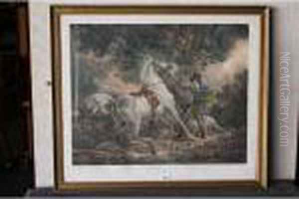 Cheval Effraye Par La Foudre - view 1