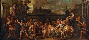 A Procession Of Classical Figures A Procession Of Classical Figures