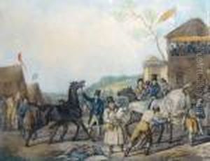 Les Suites D'une Course by Carle Vernet