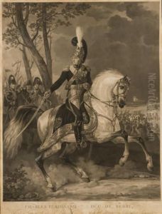 Charles Ferdinand, Duc De Berri Par Jean-pierre-marie Jazet by Carle Vernet