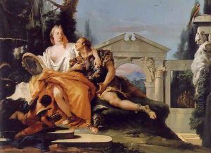 Rinaldo and Armida 2 by Giovanni Battista Tiepolo