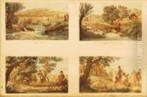 Chasse A Courre Du Cerf by Carle Vernet