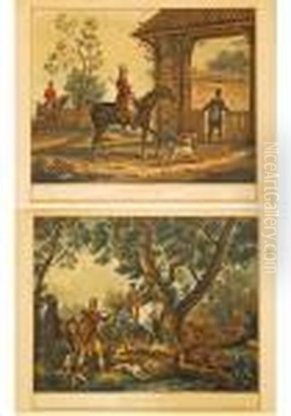 "chasseur Au Tir". "retour Du Chasseur" - view 1