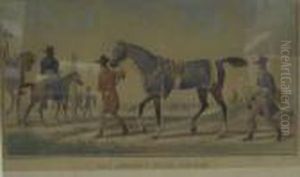 Les Apprets D'une Course- by Carle Vernet