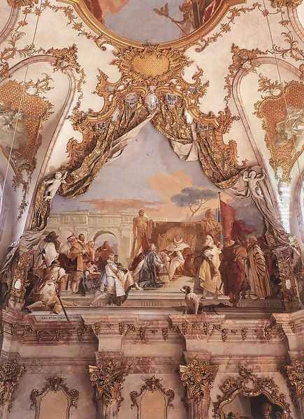 The Investiture of Herold as Duke of Franconia - view 1