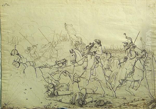 The Death Of General Coulaincourt At The Battle Of Borodino - view 1