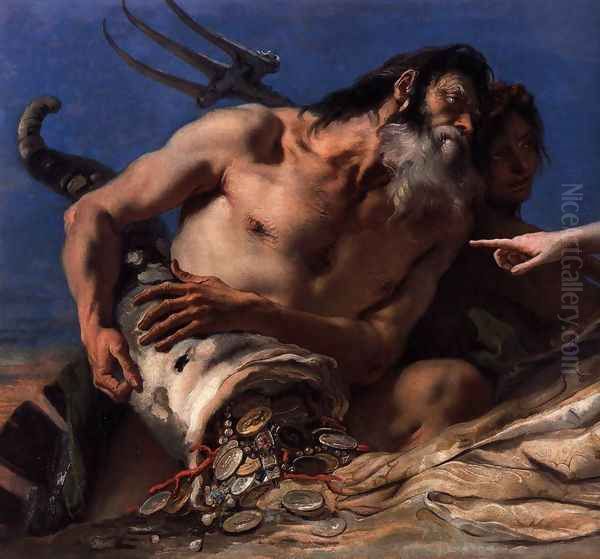 Neptune Offering Gifts to Venice (detail 1) - view 1